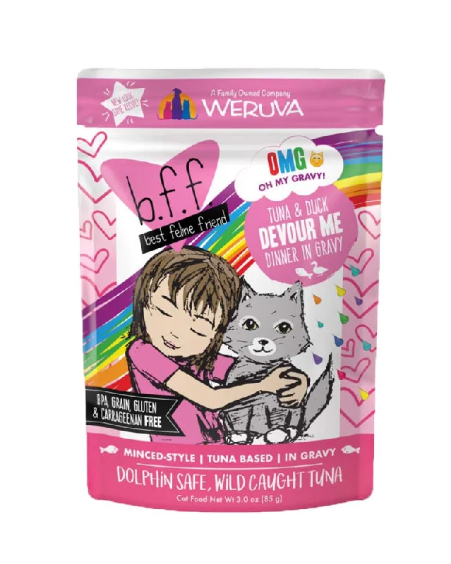 Weruva B.F.F. Tuna & Duck Devour Me Pouch 3oz