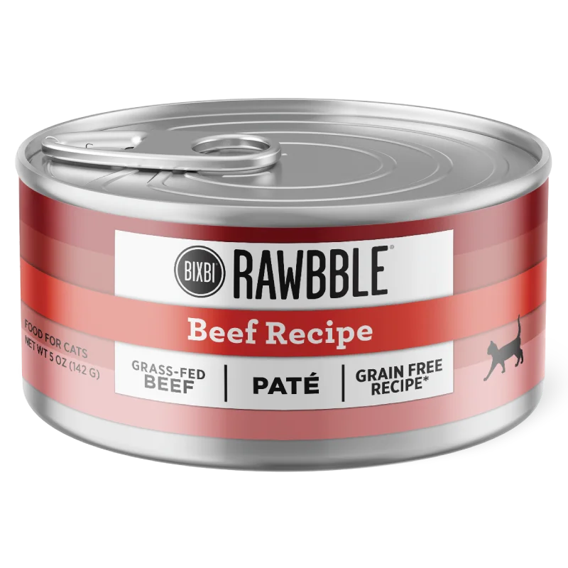 Bixbi RAWBBLE® Wet Cat Food Pâtés Beef Recipe