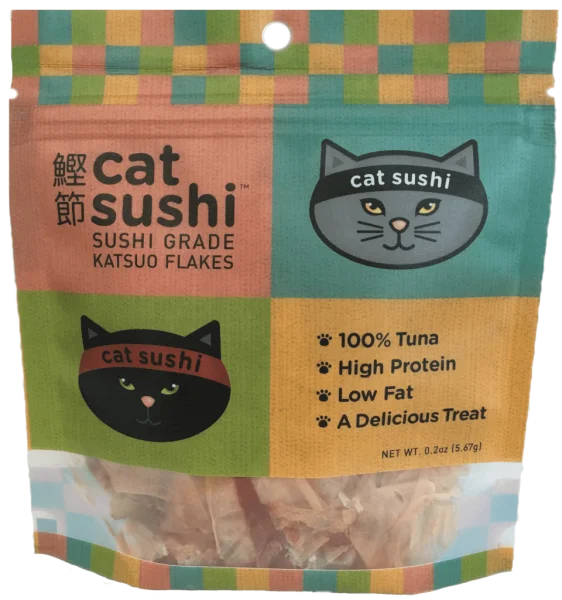 CNN Cat Sushi Classic Cut Bonito Flakes .7 oz