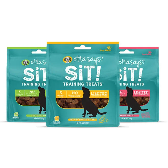 Etta Says Sit - Bacon Soft Training Treats 6oz