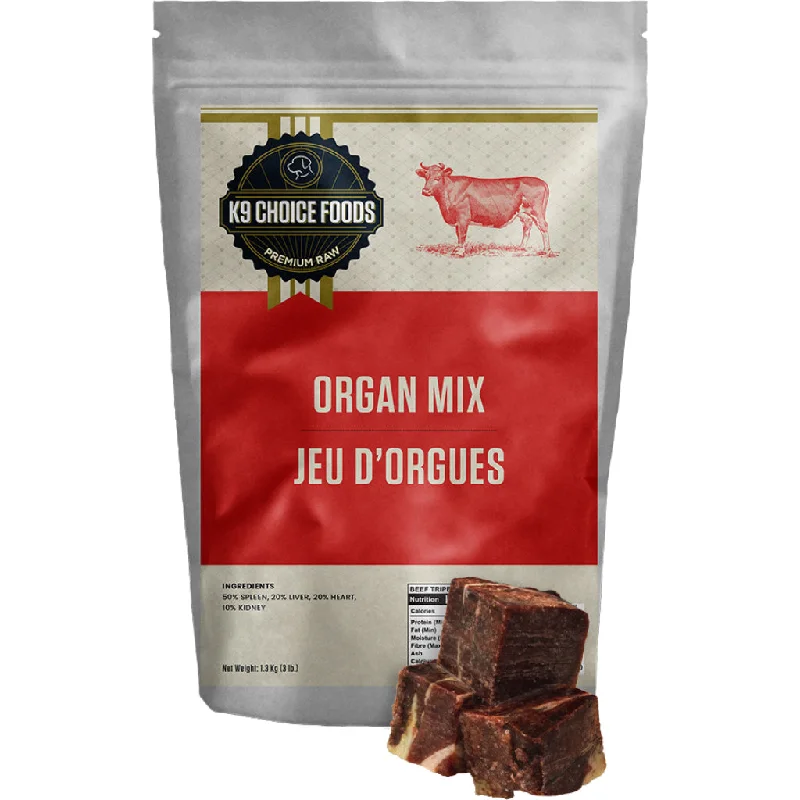 K9 Choice - Beef Organ Mix 3lb