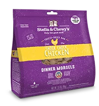 Stella & Chewy's Freeze-Dried Raw Cat Food Dinner Morsels Chick, Chick Chicken