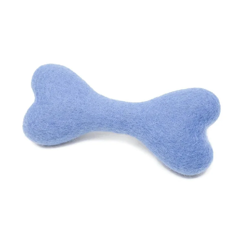 Wool Bone Dog Toy Sky